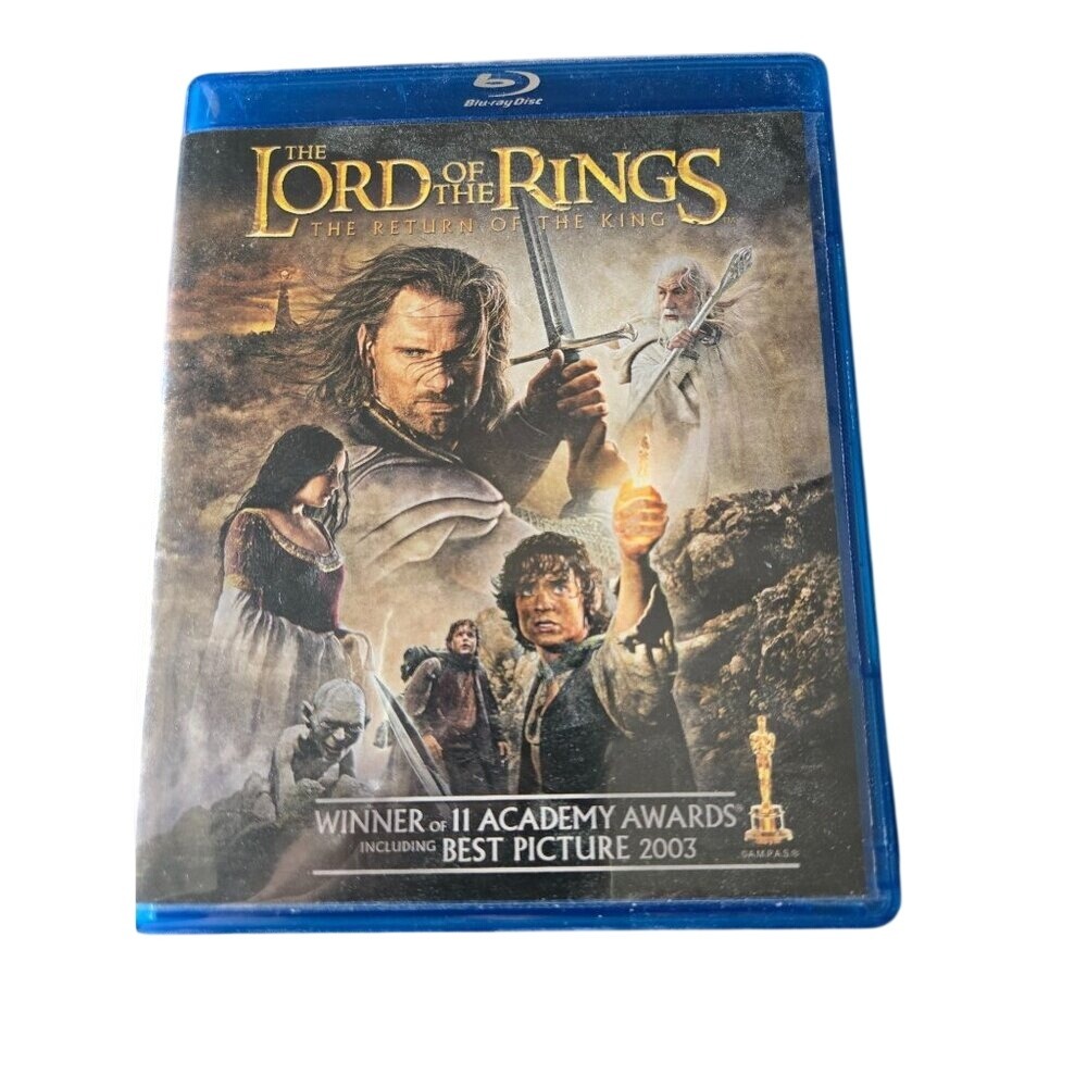 The Lord of the Rings The Return of the King Blu-ray Movie Disc Best Picture